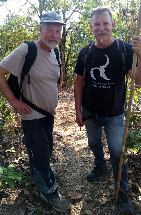 Dave and Kevin on the northern Thai trek The #One Essential Rule for the Best Travel Photos